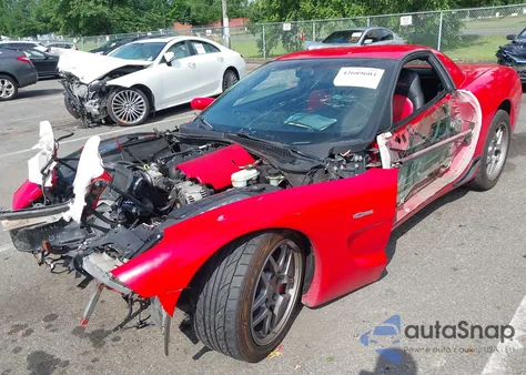 2004 Chevrolet Corvette Z06 Hardtop из США, поврежденный, VIN 1G1YY12S945118078